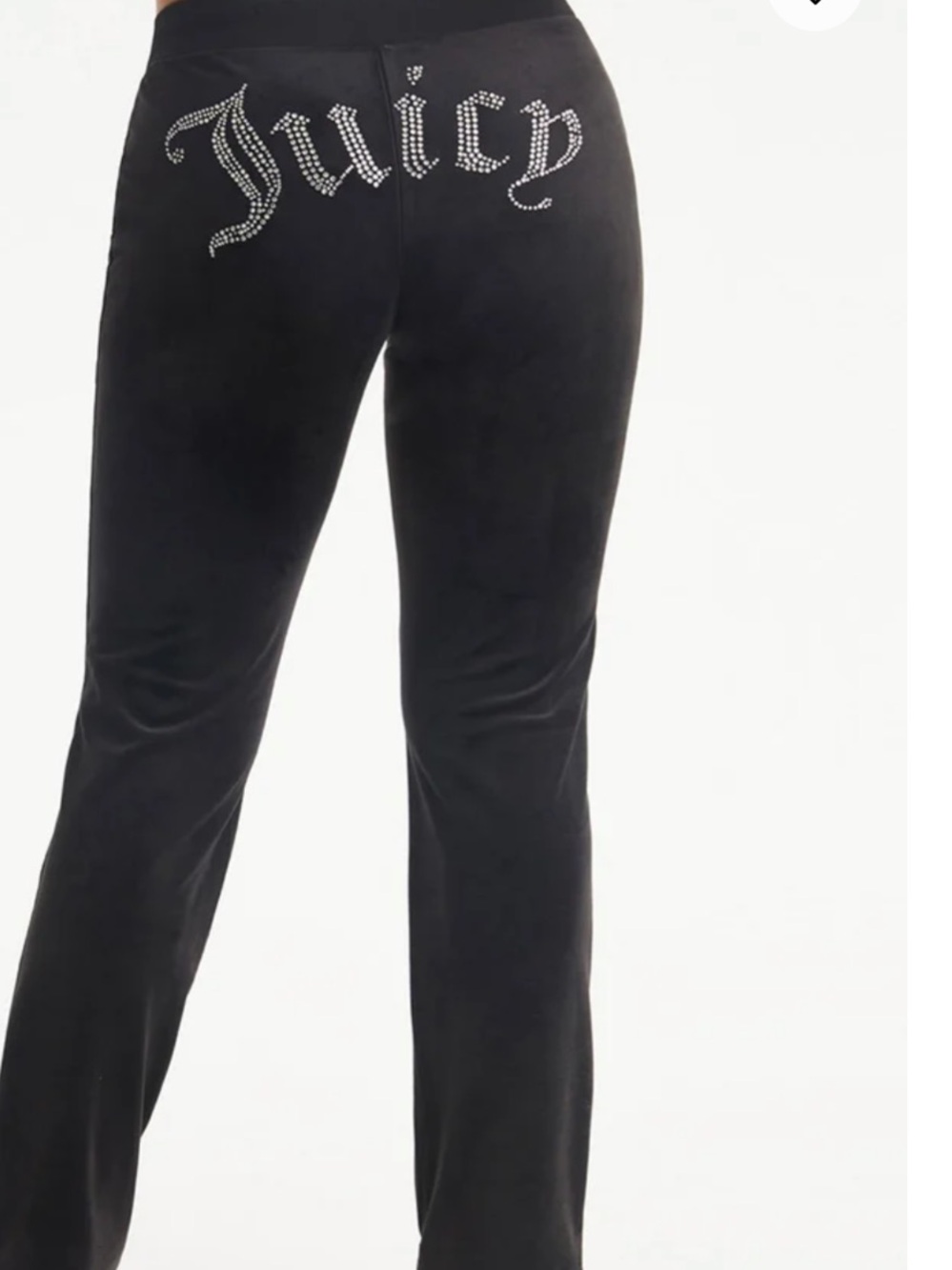 Juicy Couture Black Logo Tag Knit Top